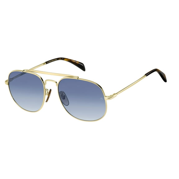 Sunglasses DAVID BECKHAM Db 7004 /S 0J5G Gold / 08 Dark Blue Gradient