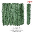 thumbnail image 3 of 24 PCS 11.81" Christmas Artificial Norfolk Pine Garlands, Real Touch Winter Faux Greenery Garland, Realistic Artificial Garland for Table, Mantle, Fireplace, Indoor, Window Stairs Outdoor Decoration, 3 of 6
