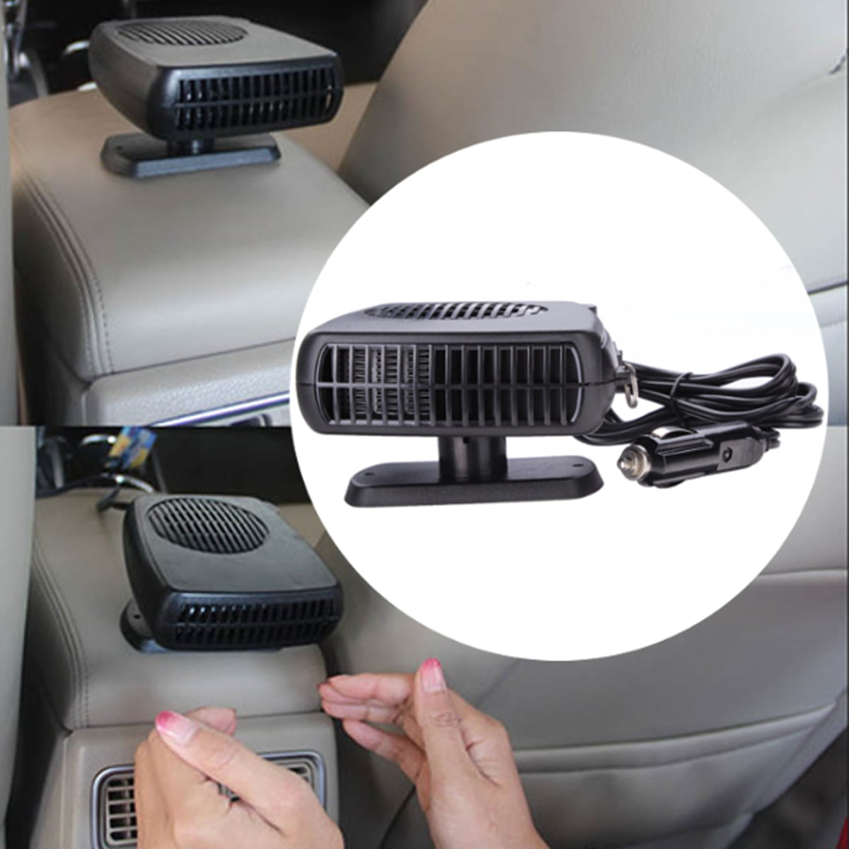12V portable car heater 150W 2 in 1 Auto Car Heater