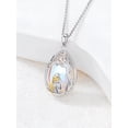 thumbnail image 5 of Dorunmo Father Daughter Necklace 925 Sterling Silver Daughter Necklace from Dad Mother's Day Jewelry for Women, 5 of 10