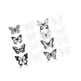 thumbnail image 2 of kowaku 3D Butterfly Wall Stickers Butterfly Decoration DIY Butterfly Wall Decals for Living Room Cake Decorating Flower Arrangements C, 2 of 9