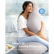 thumbnail image 3 of Almohada de embarazo Momcozy en forma de F que refresca todo el cuerpo, 3 of 7