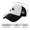 thumbnail image 6 of PAYOHTO Kids Cats & Labradors & Love Heart Baseball Hat Back Adjustable Mesh Breathable Hats Black Trucker Cap Outdoor Fishing Sun Caps for Boys or Girls ages 4-10, 6 of 9