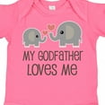 thumbnail image 4 of Inktastic My Godfather Loves Me Godson Boys or Girls Baby Bodysuit, 4 of 5