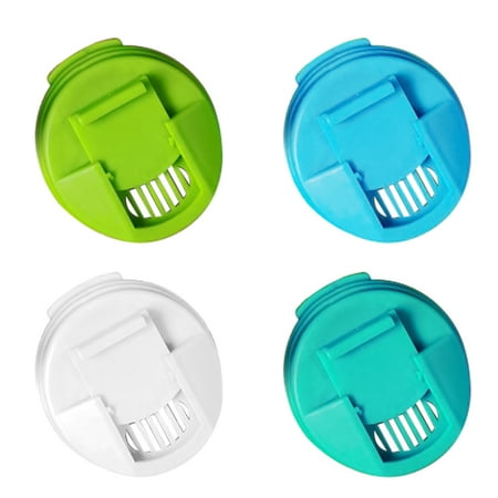 

HIABIO 4Pcs Can Lids Covers Sealing Lid Bottle Soda Caps Drink Dustproof Reusable Snap