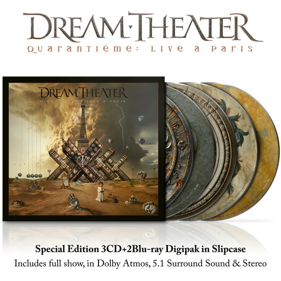 Dream Theater - Quarantieme: Live A Paris - Music & Performance - CD