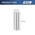 thumbnail image 2 of 60Pcs M4x14mm 304 Stainless Steel Dowel Pin, Cylindrical Shelf Support Peg Pin, 2 of 6