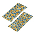 thumbnail image 3 of Lsque Blue Ocean Wave Sunflower Pattern Sweatbands Sports Headband for Men & Women - Moisture Wicking Athletic Cotton Terry Cloth Sweatband for Tennis, Basketball, Running, 3 of 9