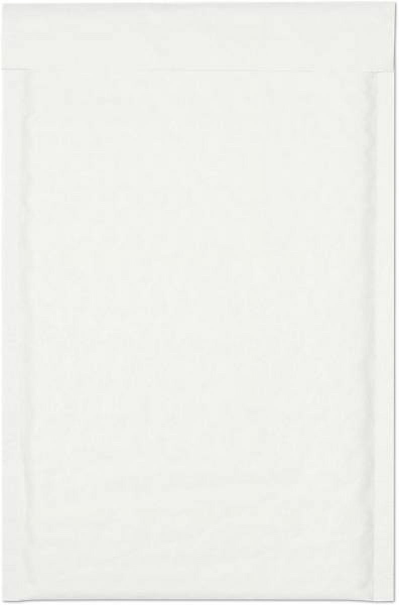 LUXPaper #5 Kraft Bubble Mailers, 10 1/2 x 16, White Kraft, 100/Pack