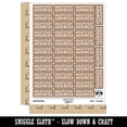 thumbnail image 2 of Insufficient Address Letter Mail Sticker Set - Brown - Matte Finish - 1.5" Small, 2 of 7