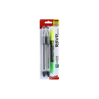 BK90-S Pentel RSVP Ball-Point Stick Pen, 0.7mm Fine Tip, Sky Blue, Pack of  1