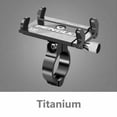 thumbnail image 3 of Aluminum Bike Bicycle Motorcycle Phone Holder Mount Aluminum Motorcycle Bracket Stand Accessories, 3 of 4