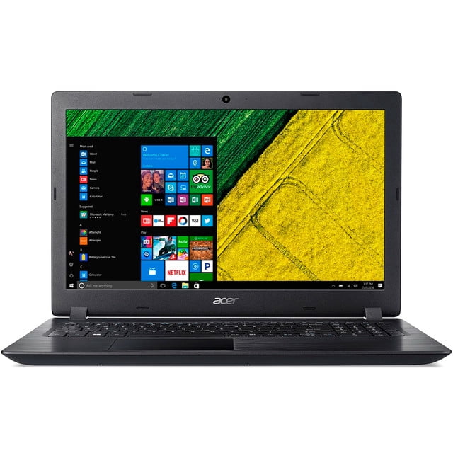 laptop acer aspire 3 amd a9 8gb 1tb 15.6 radeon r5 nx.gnvaa.016 portátil Acer gris oscuro, vista frontal con pantalla de 15.6" FHD 1920 x 1080 mostrando el escritorio, teclado integrado y panel táctil, webcam en el bisel superior; especificaciones en ficha: AMD A9-9420, 8GB DDR4 y 1TB SATA, adecuada para tareas diarias y uso de estudio o trabajo móvil.