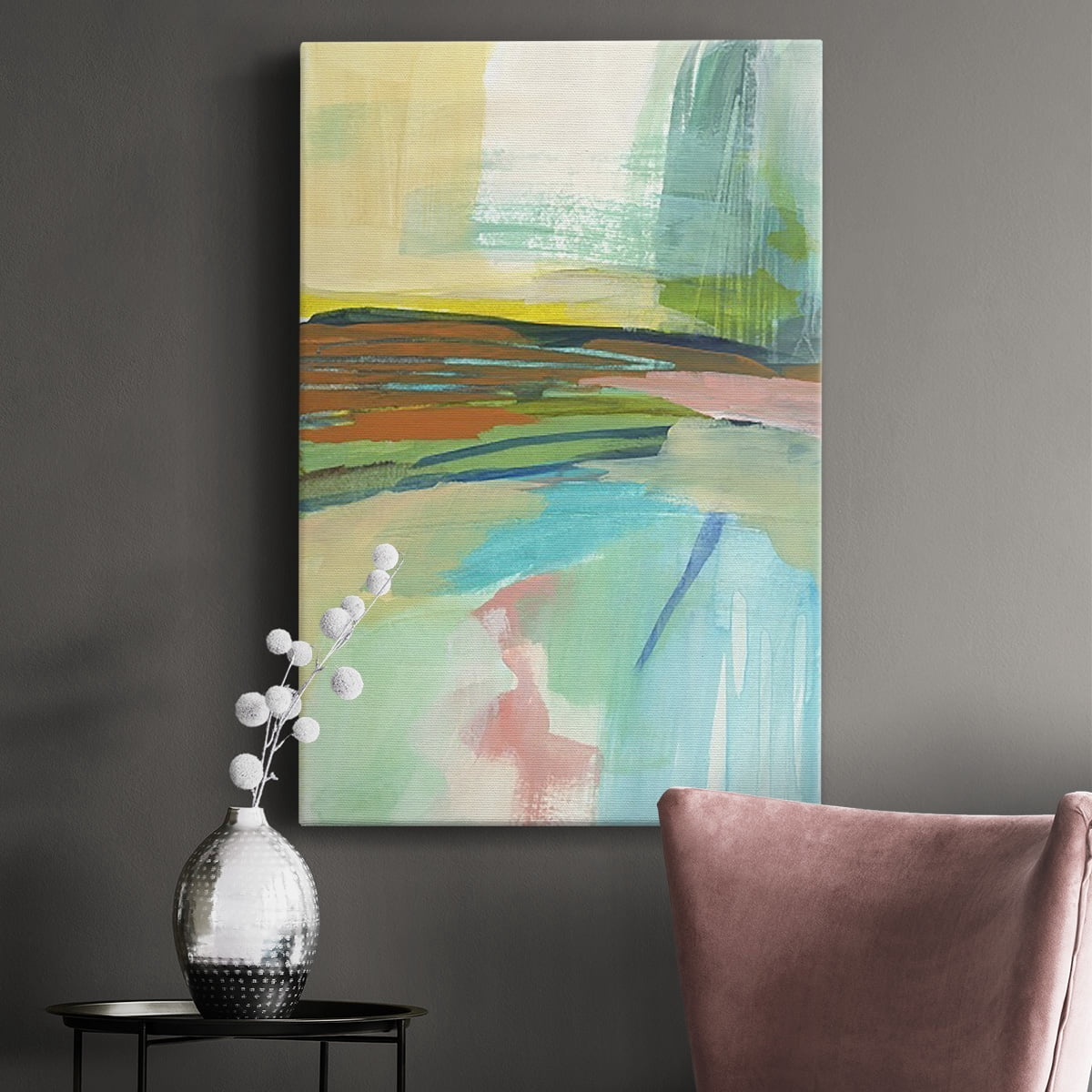 Radiant Horizon IV Premium Gallery Wrapped Canvas - Ready to Hang
