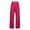 Hot Pink, variant on Sequin Pants for Women, Womens Sparkly High Waisted Trousers, Solid Color Sequins Fashion Casual Straight Pants Black