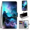 thumbnail image 2 of Dteck Phone Case for Samsung Galaxy S22 Plus with RFID Blocking Leather Wallet case Credit Card Holder,Flip Folio Book Phone case Shockproof Cover Women Men for Samsung S22 Plus,#11 Clouds, 2 of 2