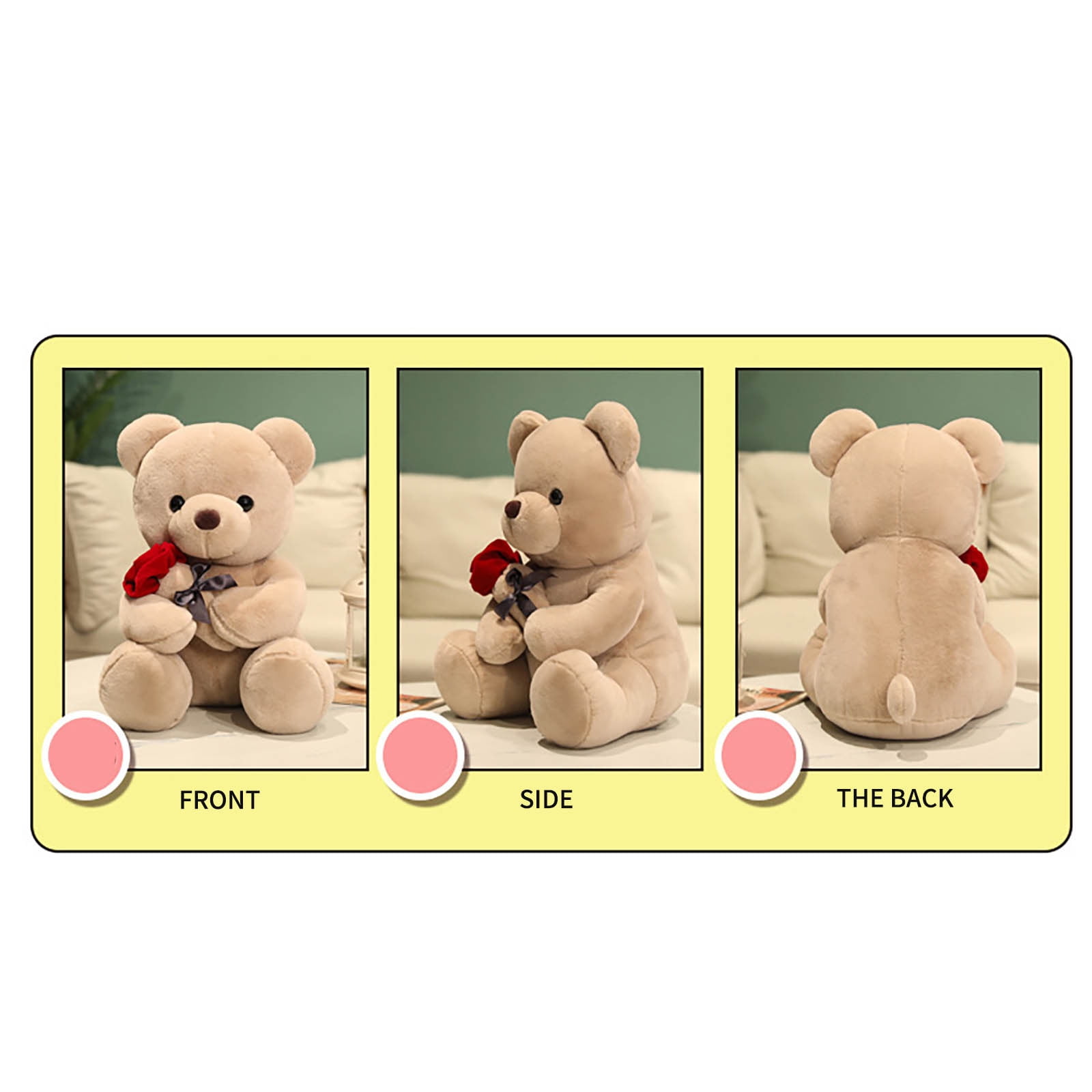 人形 Rose mela (Bear Mela) Wholesale Valentine's Day Eternal Rose Bear Creative Doll