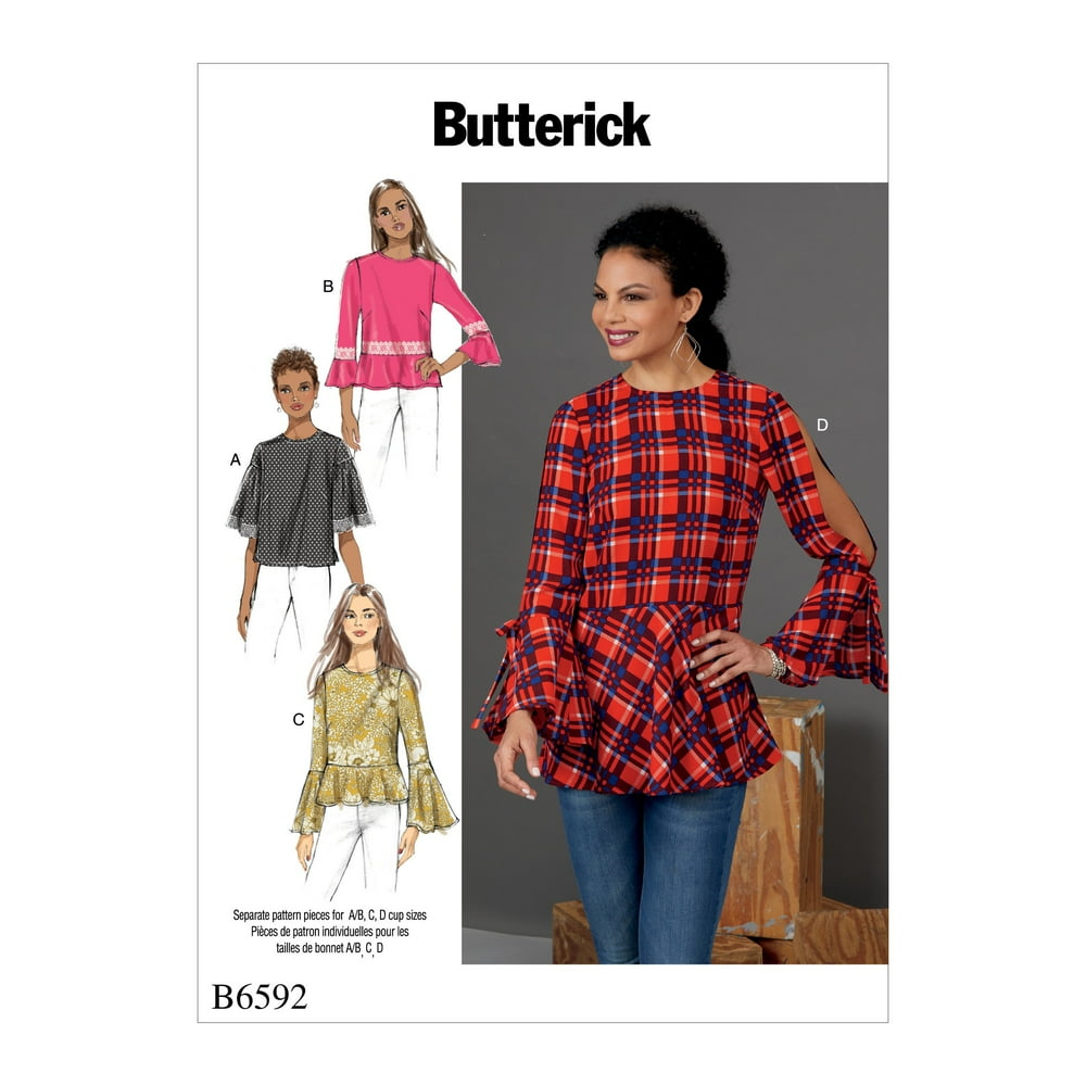 Butterick Pattern Misses' Top1416182022