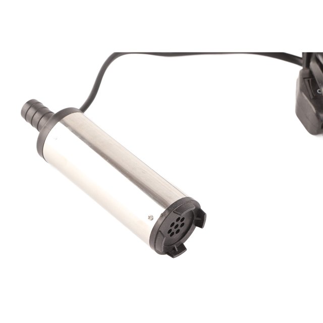 Multifunctional Electric Oil Pump, 12L / MinRate, 2 Meter Head, DC Motor, Stainless Steel Shell, Suitable for , Water Transfer