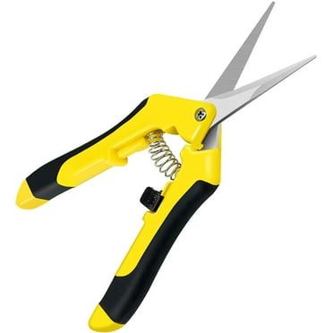 Orange Precision Pruner for Effortless Gardening