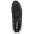 thumbnail image 5 of Members Only Men's Knit Sock Mesh Fashion Sneaker - Black - 10, 5 of 23