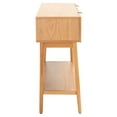 thumbnail image 5 of SAFAVIEH Baisley Amish Natural Wood Console Table with Drawer (42 in. W x 14 in. D x 31 in. H), 5 of 15