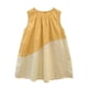 thumbnail image 1 of Odeerbi 0-12 Años Niñas Verano Color Bloque Algodón Tanque Vestido Casual Cuello Redondo Vestido de Sol de Línea Para Las Vacaciones En La Playa, 1 of 3