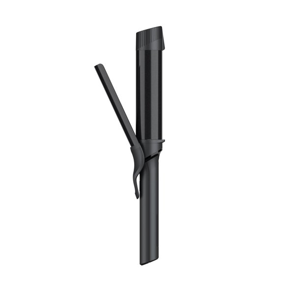 GLAMPALM Rizador profesional de 1.6 pulgadas – Rizador de pelo de cerámica de barril largo para mujeres, herramienta caliente de salón número 1 de Corea, 5 temperaturas y 30 s de calentamiento, cable
