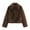 *Coffee, variant on Women's Winter Faux Fur Jacket, Lapel Cardigan Loose Formal Faux Fur Coat Coffee,Womens Plus S