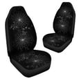 thumbnail image 3 of POLERO White Halloween Spider Web Print Front Only Car Seat Cover for Women Men, Washable Soft Thin Vehicle Seat Protector for Auto Sedan SUV Truck Accessories Set of 2, 3 of 6