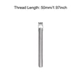 thumbnail image 2 of Unique Bargains Fully Threaded Rod M6 x 50mm 1mm Thread Pitch 304 Stainless Steel Right Hand Threaded Rods Bar Studs 5 Pack, 2 of 4