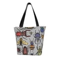 thumbnail image 1 of Disketp Bright Insects Bolsa de Hombro Casual para Mujer, Bolso Cruzado para Compras, Viajes y Uso Diario, 1 of 6