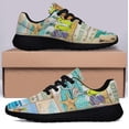 thumbnail image 3 of Beach House Rules Shoes Sneakers for Women Men Black Size 8, 3 of 7