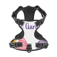 thumbnail image 4 of Lsque Watercolor Gnome Garden Dog Harness, No-Pull Pet Harness with 2 Leash Clips, Adjustable Soft Padded Dog Vest with Easy Control Handle for Large Dogs-Medium, 4 of 9