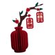 thumbnail image 1 of Centro de mesa de tela 3D con diseño de panal para Año Nuevo Lunar, ideal para bodas chinas. Estilo C, 1 of 9