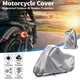thumbnail image 3 of Cubierta de motocicleta a medida Unique Bargains 210D-PU gris para Honda Super Cub 110 2017-2023, cubierta impermeable para motocicleta al aire libre, 3 of 7