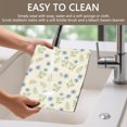 thumbnail image 4 of Placemat, Pioneer Flower Floral Print Pattern Place Mats Table Mat Set Of 2, PVC Washable Placemats for Party Kitchen Dining Decoration, 18x12 Inch, Fade Resistant, 4 of 6