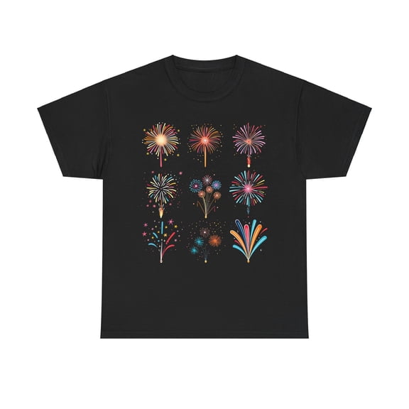 4th July Firework Shirt, Patriotic Shirt,Independence Day Tee ID-0412-QFIT