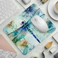 thumbnail image 2 of Dragonfly Square Desk Pad Mouse Pad, 8.3x9.8 Inch Non-Slip Rubber Bottom Printed Mousepad for Office and Gaming, 2 of 6