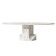 thumbnail image 2 of Mesa de comedor de mármol italiano nórdico: lujo minimalista moderno, mesa de comedor grande rectangular personalizada, estilo italiano, 2 of 4