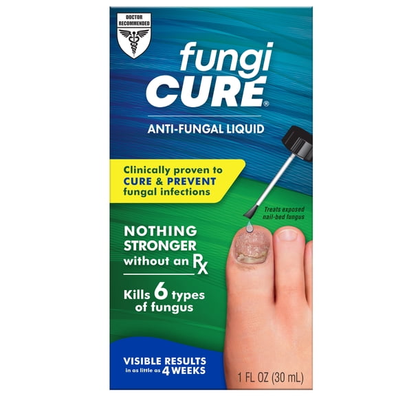 Fungicure Anti-Fungal Liquid - Nothing Stronger Without an RX - Clinically Proven - 1 fl oz