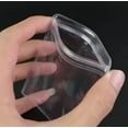 thumbnail image 4 of 100 Pack Clear PVC Jewelry Pouches, Zipper Bags for Earrings and Accessories, 5 x 7 cm, TIKA, 4 of 9