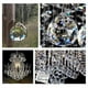 thumbnail image 4 of Bola decorativa de prisma de bola de cristal grande transparente para candelabro ventana Suncatcher Rainbow Maker paquete de 2 Vhermosa FLD-2170, 4 of 4