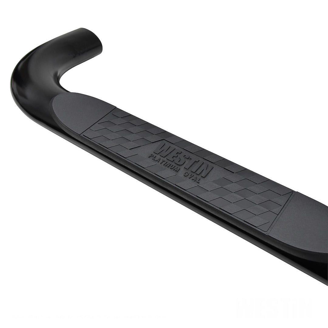 Westin Automotive 21-4135 Steel Oval Black Powder Coated Nerf Bar