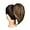 Ash Brown, variant on Ponytail Extension, 10" Short Claw Clip in Ponytail Hair Extensions Messy Bun Hair Piece Natural Soft Synthetic Straight Pony Tail Hair Pieces for Women