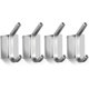 thumbnail image 1 of ZUNTO Gancho para Toallas/Ganchos Adhesivos - Ganchos de Pared para Colgar Ganchos para Baño SUS 304 Acero Inoxidable Cepillado, 4 Paquetes, 1 of 5