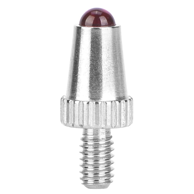 Dial Gauge Accessories,M2.5 Thread Tungsten Steel Dial Contact Points Tungsten Steel Dial Indicator Probe Rugged and Tough