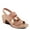 Rose Gold, variant on Women's MARZULA Multi Strap Slingback Heeled Sandals Rose Gold EU 40 / US 9