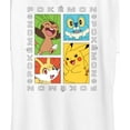 thumbnail image 3 of Pokémon - Pickachu Chespin Fennekin Froakie Grid- Women's Short Sleeve Graphic T-Shirt, 3 of 5