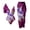 Color 04, variant on Women's Fashion One-Piece Swimsuit Set With sheer Bikini Cover Up